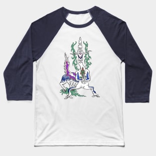 Otherworldly Character Baseball T-Shirt